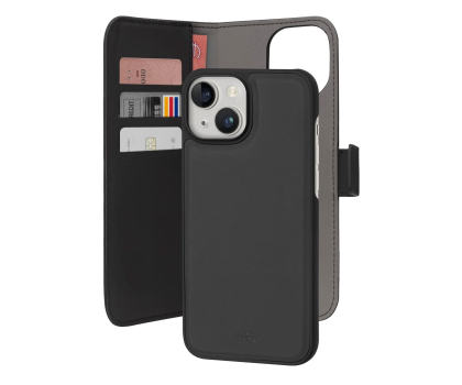 Etui / obudowa na smartfona Puro Wallet Detachable MagSafe 2w1 z klapką i portfelem do iPhone